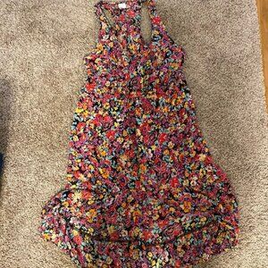 Xhilartion floral high-low dress